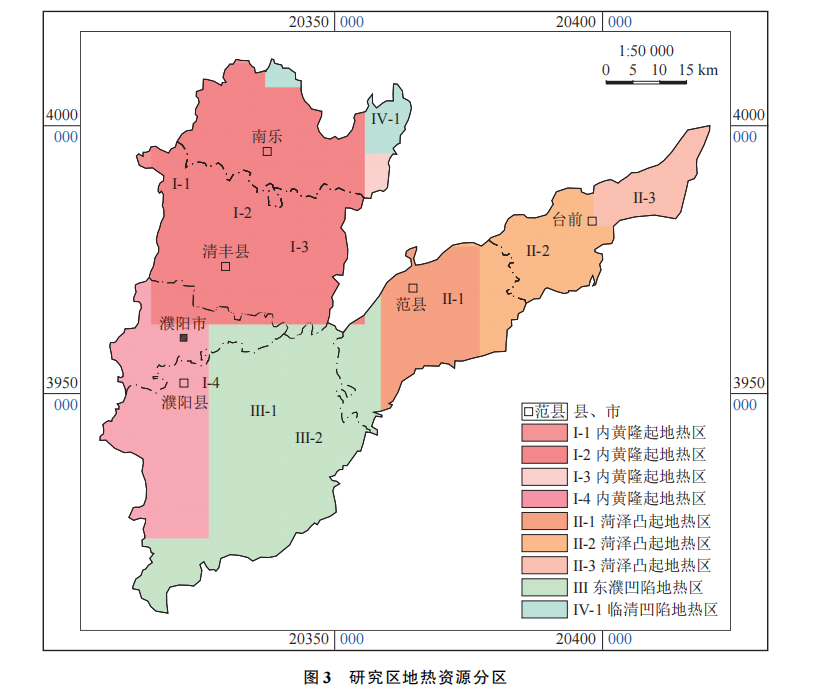 河南省濮陽(yáng)市中深層地?zé)岬刭|(zhì)特征、資源儲(chǔ)量及開發(fā)利用適宜性評(píng)價(jià)-地大熱能